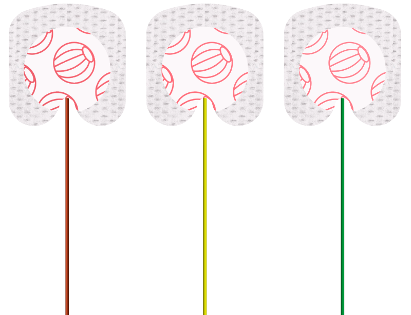 SKINTACT ЕКГ електроди для новонароджених з роз'ємом PD50-SF (150)